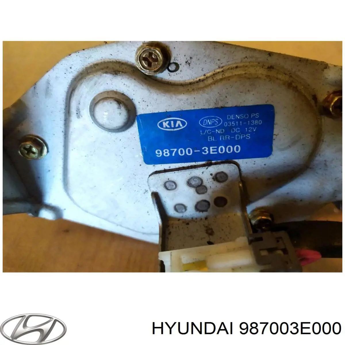 Silniczek wycieraczki tylnej szyby do KIA Sorento I JC