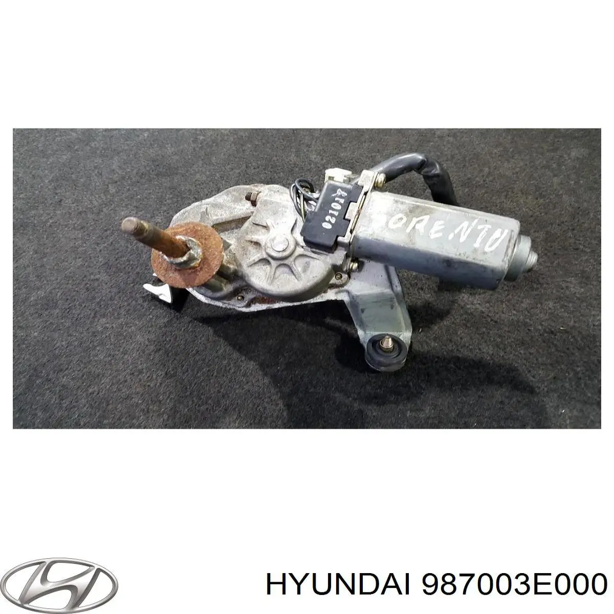 Silniczek wycieraczki tylnej szyby KIA Sorento I