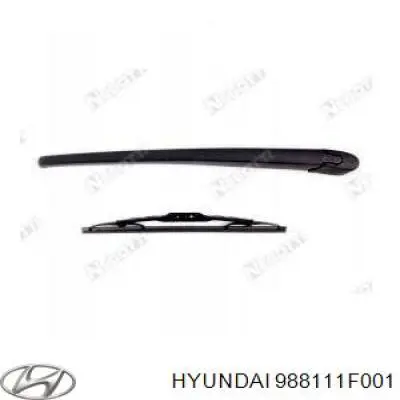 988111F001 Hyundai/Kia Ramię wycieraczki szyby tylnej