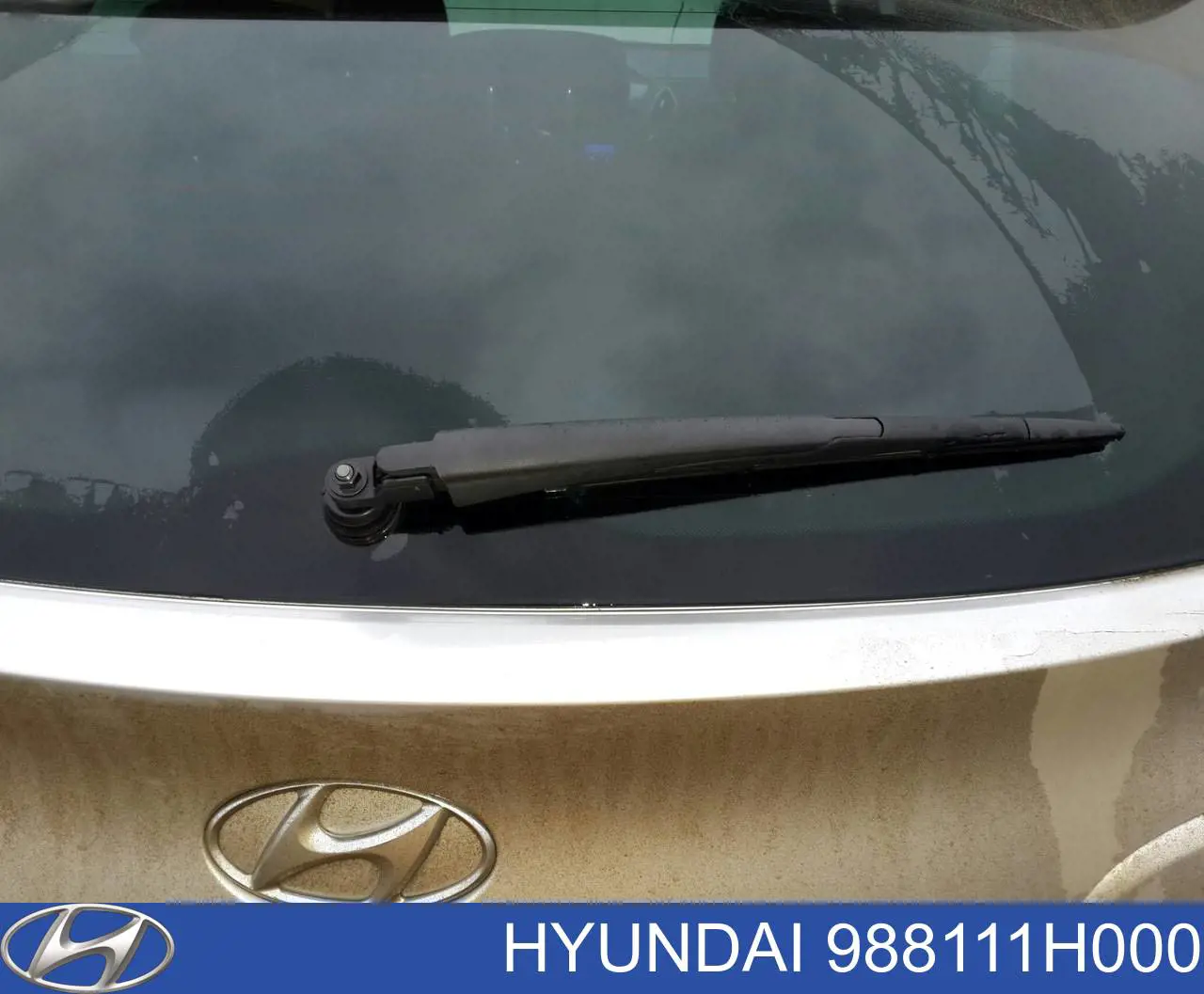 Do koszyka 988111H000 Hyundai/Kia Ramię wycieraczki szyby tylnej