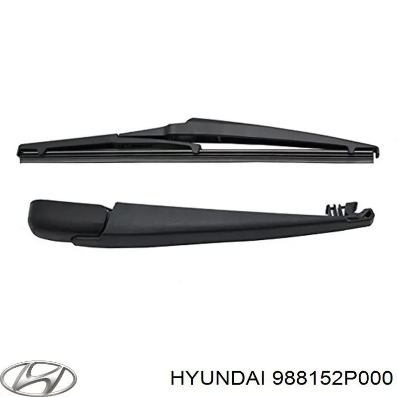 988152P000 Hyundai/Kia Ramię wycieraczki szyby tylnej
