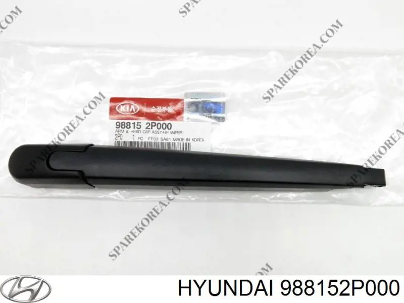 Ramię wycieraczki szyby tylnej Hyundai/Kia 988152P000 cena, od 44,04 USD