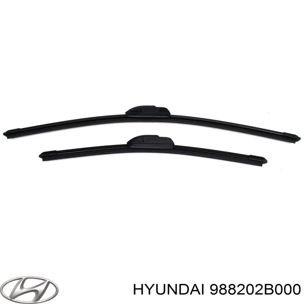 Do koszyka 988202B000 Hyundai/Kia Pióro wycieraczki szyby tylnej