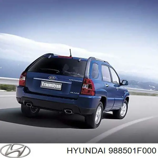 Do koszyka 988501F000 Hyundai/Kia Pióro wycieraczki szyby tylnej
