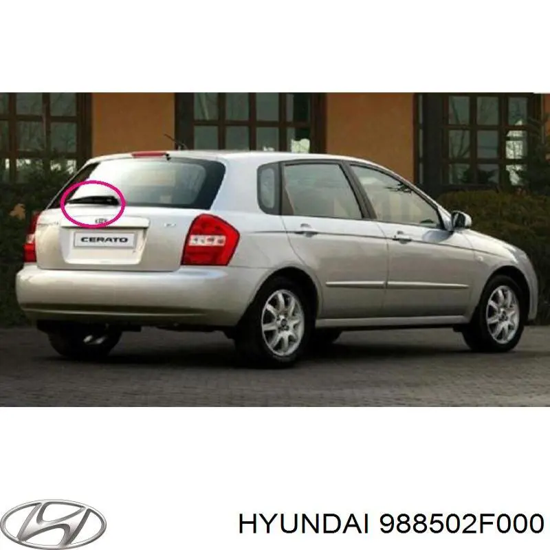 Pióro wycieraczki szyby tylnej Hyundai/Kia 988502F000 cena, od 3,60 USD
