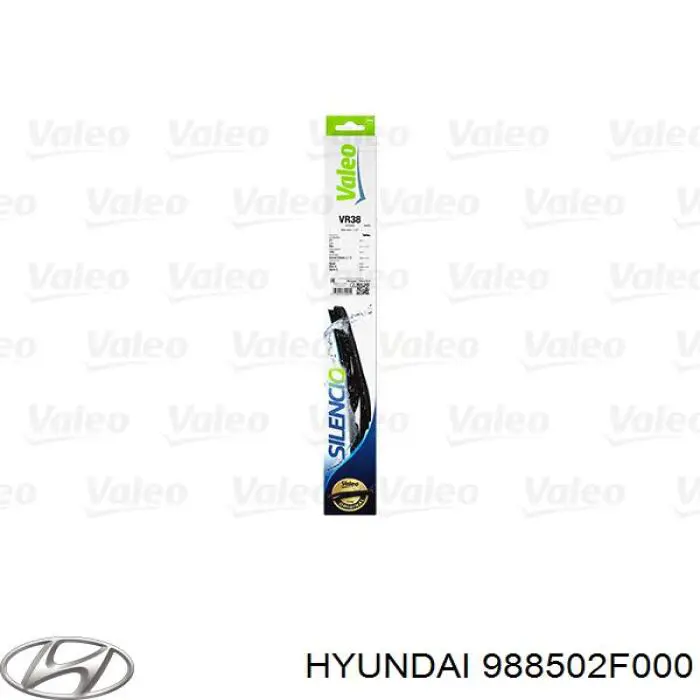 Do koszyka 988502F000 Hyundai/Kia Pióro wycieraczki szyby tylnej