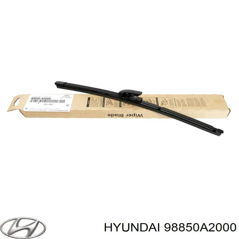 Do koszyka 98850A2000 Hyundai/Kia Pióro wycieraczki szyby tylnej