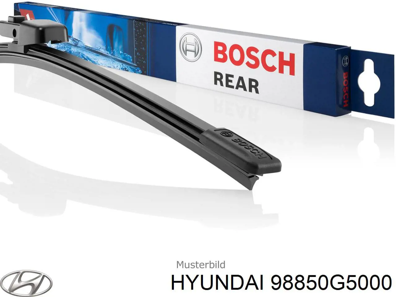 98850G5000 Hyundai/Kia Pióro wycieraczki szyby tylnej