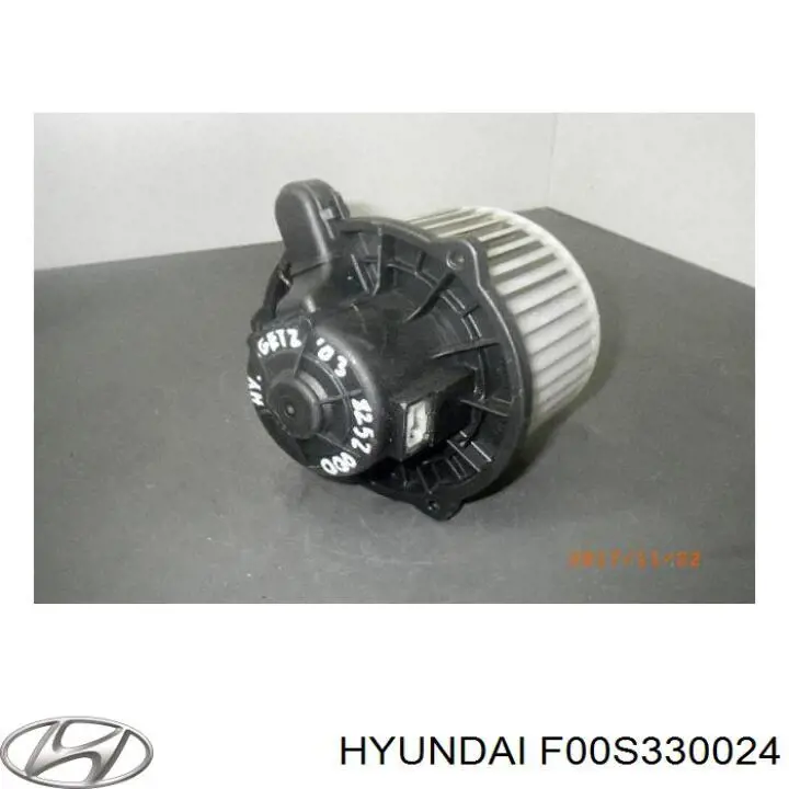 Do koszyka F00S330024 Hyundai/Kia Silniczek wentylatora nagrzewnicy (ogrzewacza wnętrza)