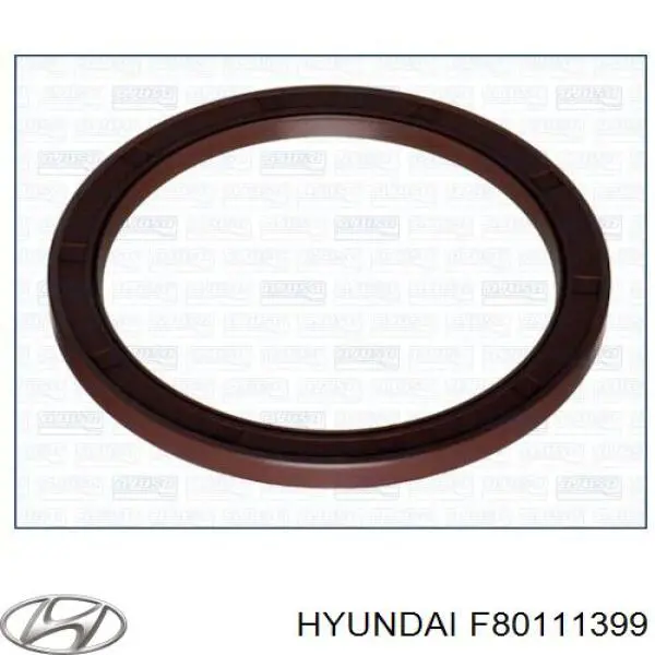 Uszczelniacz wału korbowego silnika tylny Hyundai/Kia F80111399 cena, od 8,29 USD