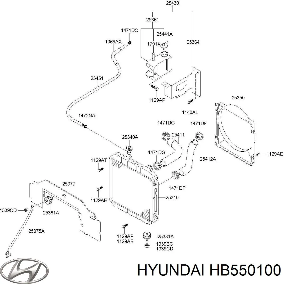  Zbiornik płynu wspomagania Hyundai Galloper 