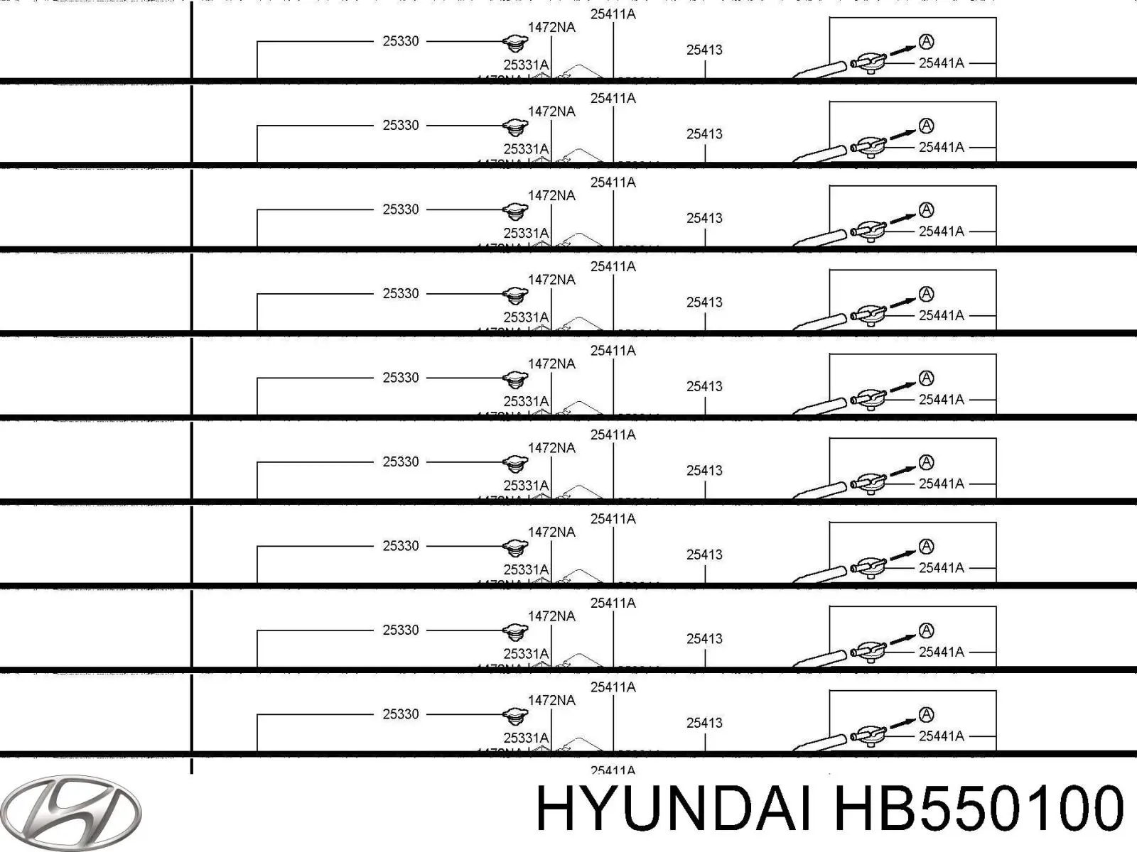 Zbiornik płynu wspomagania Hyundai Galloper SUV (JK) (1997 - 2003) cena, od 274,47 USD