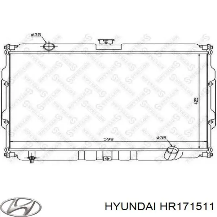 Do koszyka HR171511 Hyundai/Kia Chłodnica silnika