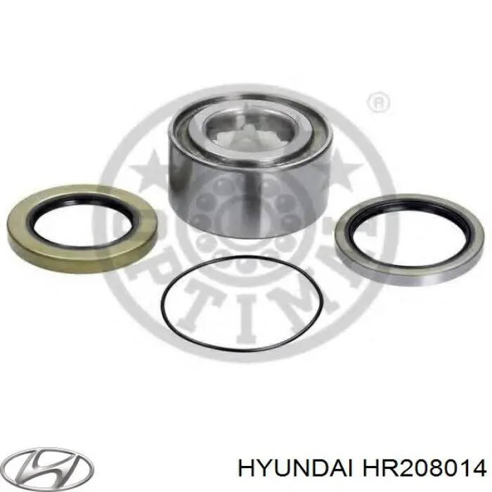 Do koszyka HR208014 Hyundai/Kia Lożysko piasty tylnej
