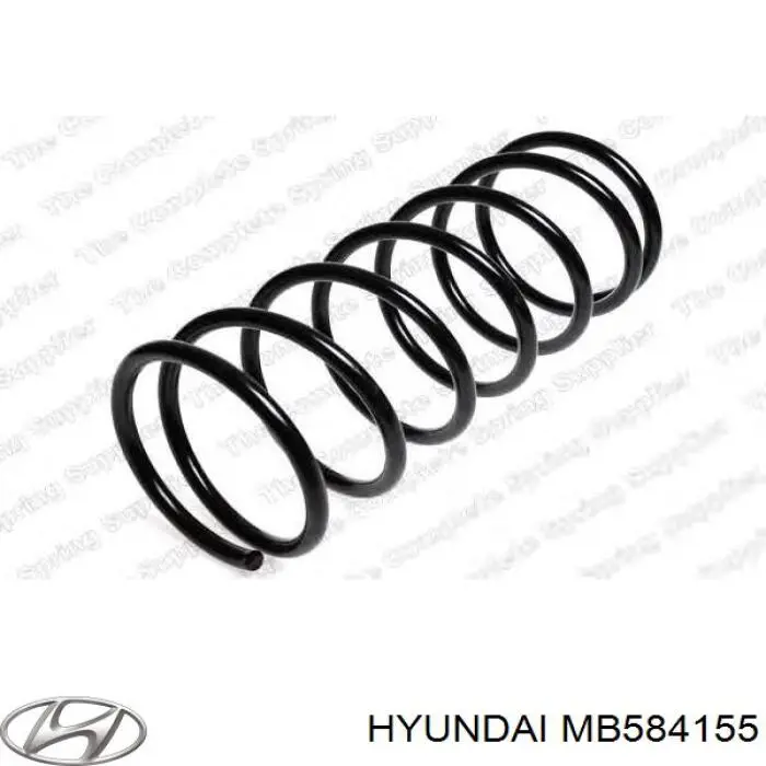 Do koszyka MB584155 Hyundai/Kia Sprężyna tylna