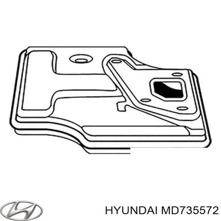 MD735572 Hyundai/Kia Filtr automatycznej skrzyni biegów