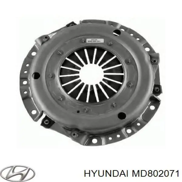 Docisk sprzęgła MD802071 Hyundai/Kia
