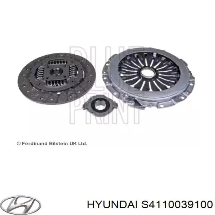 Tarcza sprzęgła Hyundai/Kia S4110039100 cena, od 102,07 USD