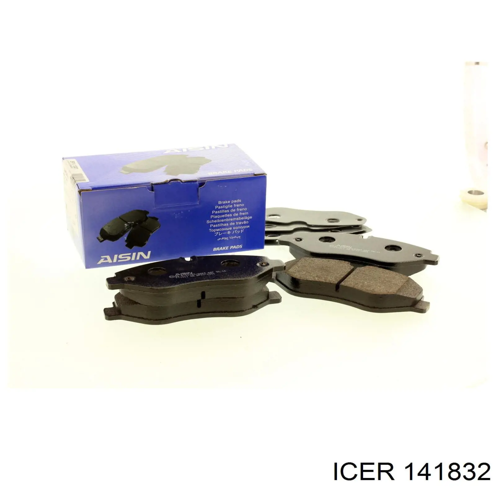 Klocki hamulcowe przednie tarczowe Icer 141832 cena, od 31,66 USD