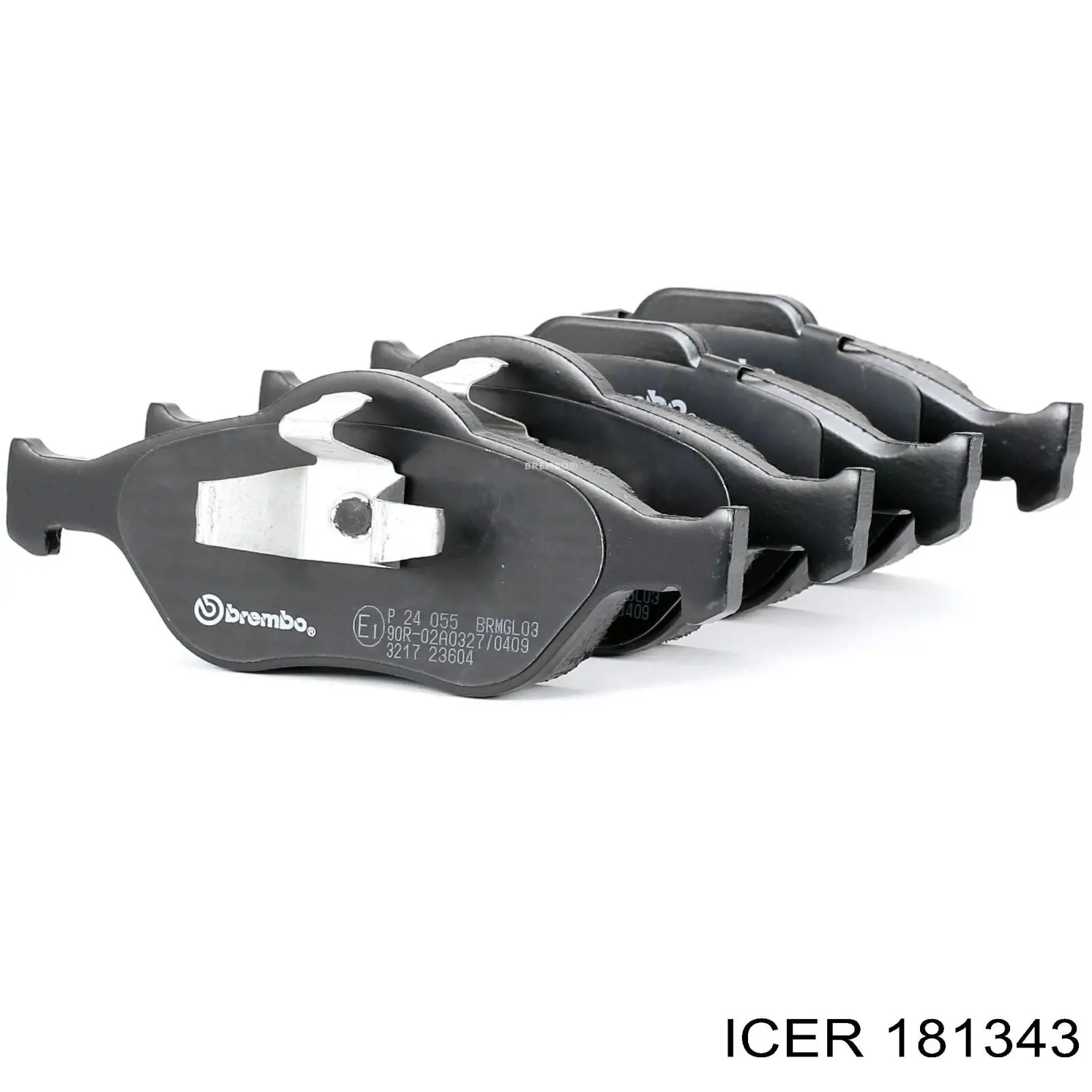 Klocki hamulcowe przednie tarczowe Icer 181343 cena, od 23,52 USD
