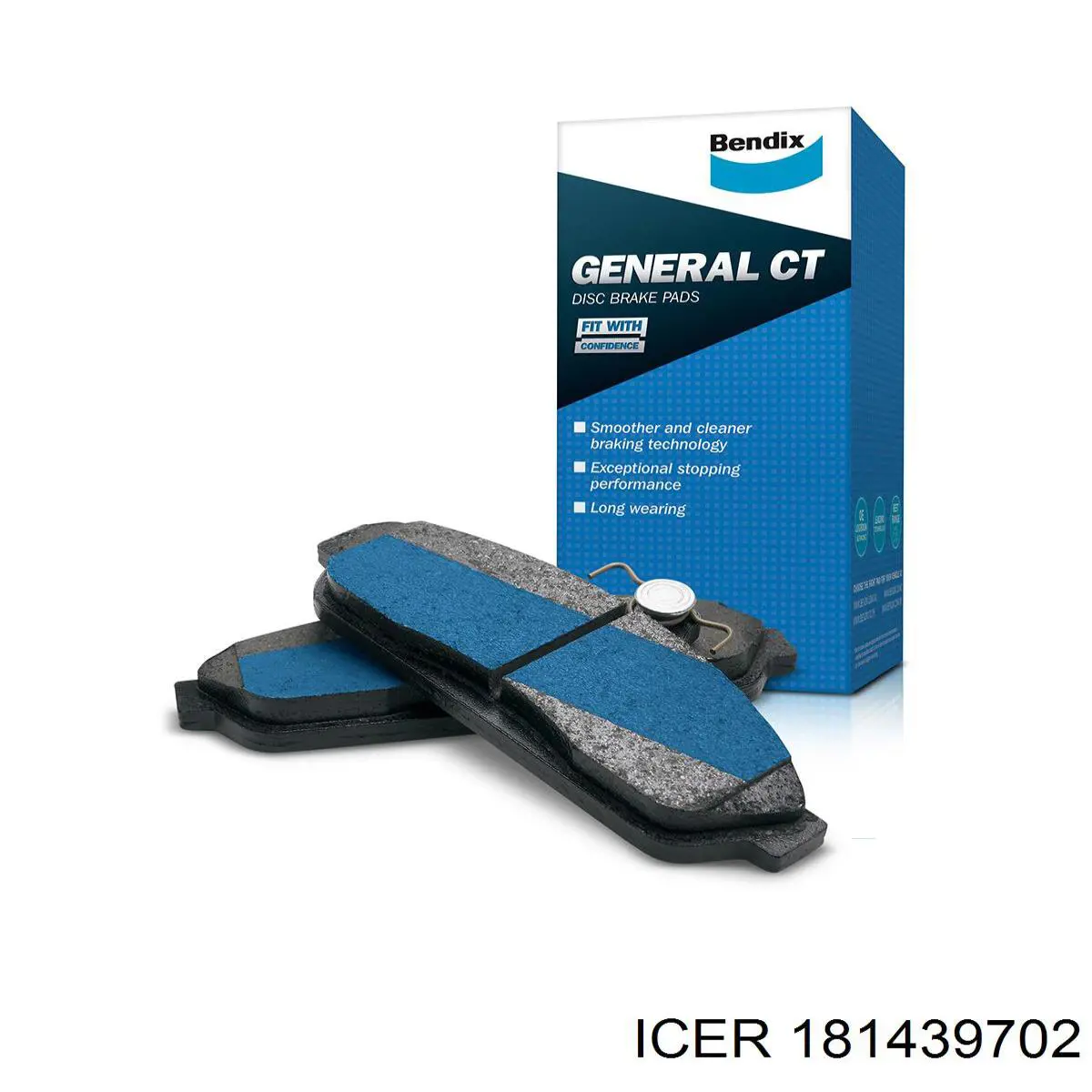 Klocki hamulcowe przednie tarczowe Icer 181439702 cena, od 22,42 USD