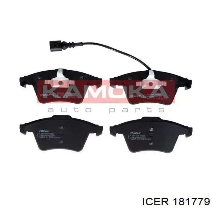 Klocki hamulcowe przednie tarczowe Icer 181779 cena, od 35,11 USD