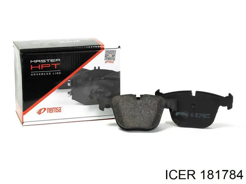 Klocki hamulcowe przednie tarczowe Icer 181784 cena, od 27,38 USD