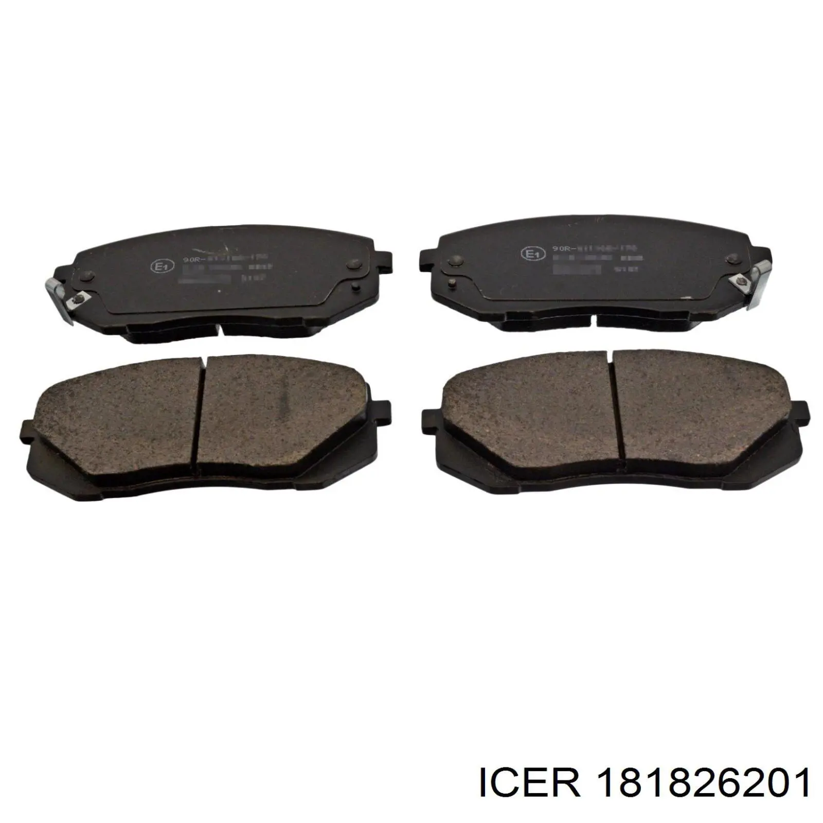 Klocki hamulcowe przednie tarczowe Icer 181826201 cena, od 27,81 USD