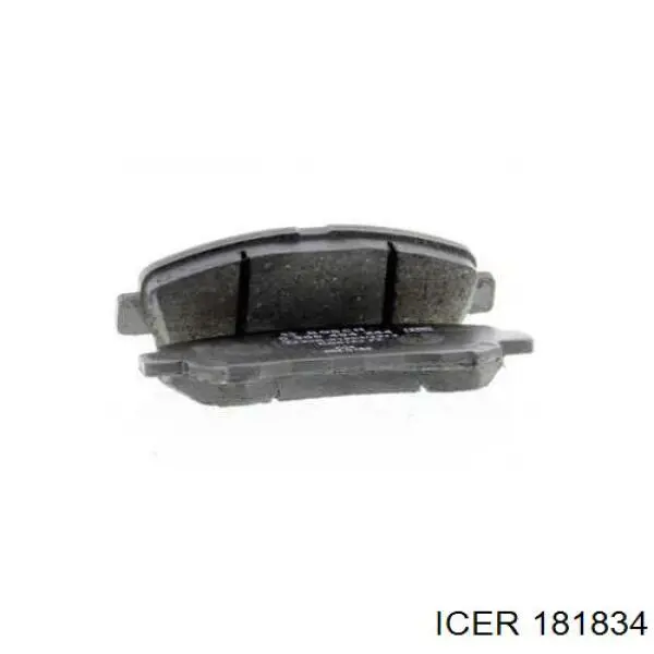 Klocki hamulcowe przednie tarczowe Icer 181834 cena, od 26,72 USD