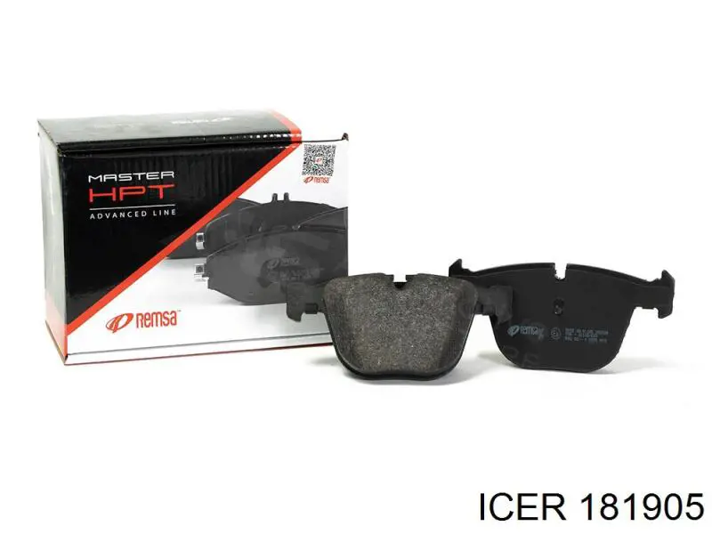 Klocki hamulcowe przednie tarczowe Icer 181905 cena, od 53,19 USD