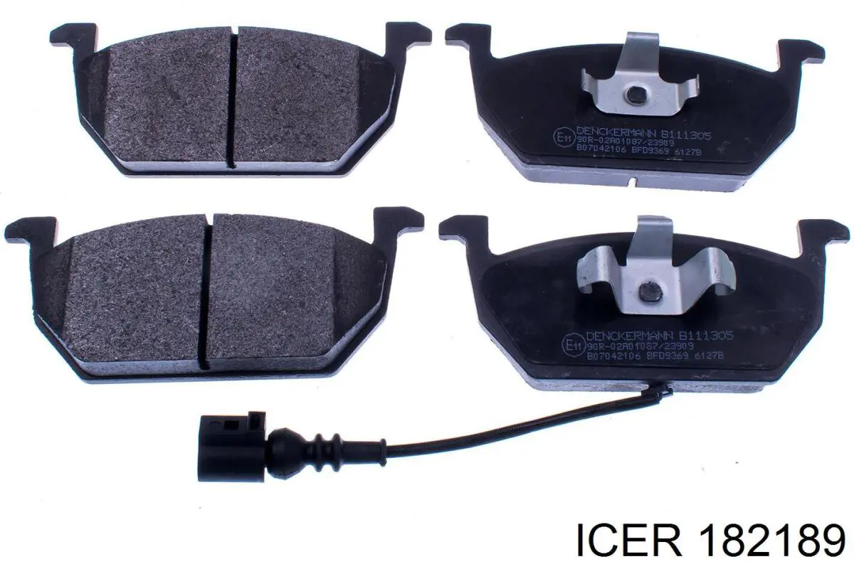 Klocki hamulcowe przednie tarczowe Icer 182189 cena, od 30,32 USD