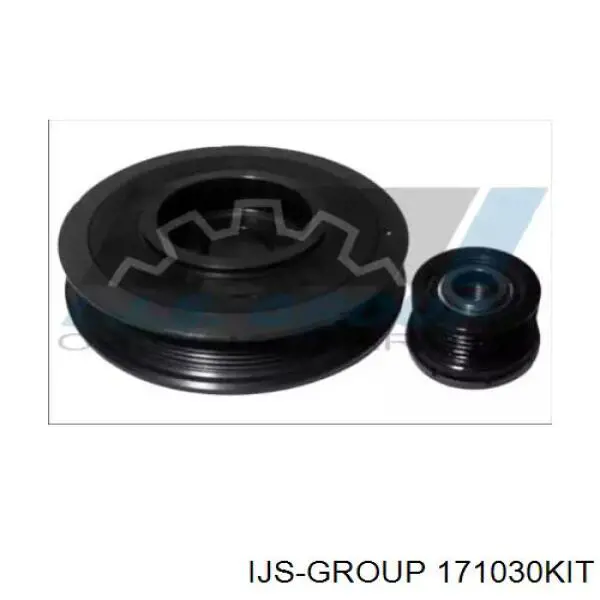Koło pasowe wału korbowego IJS Group 171030KIT cena, od 100,88 USD