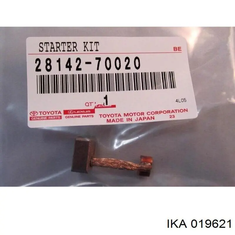 Do koszyka 019621 IKA Szczotka rozrusznika