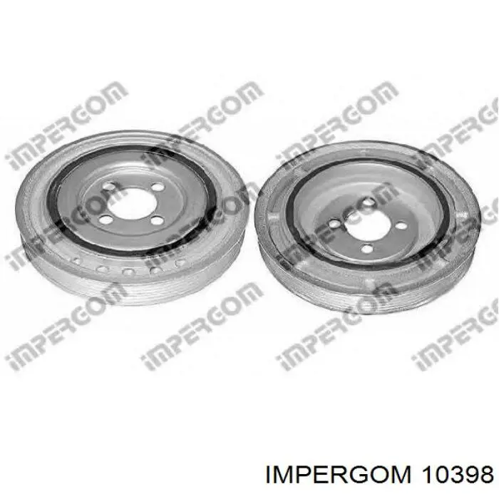 Koło pasowe wału korbowego 5614427 Opel
