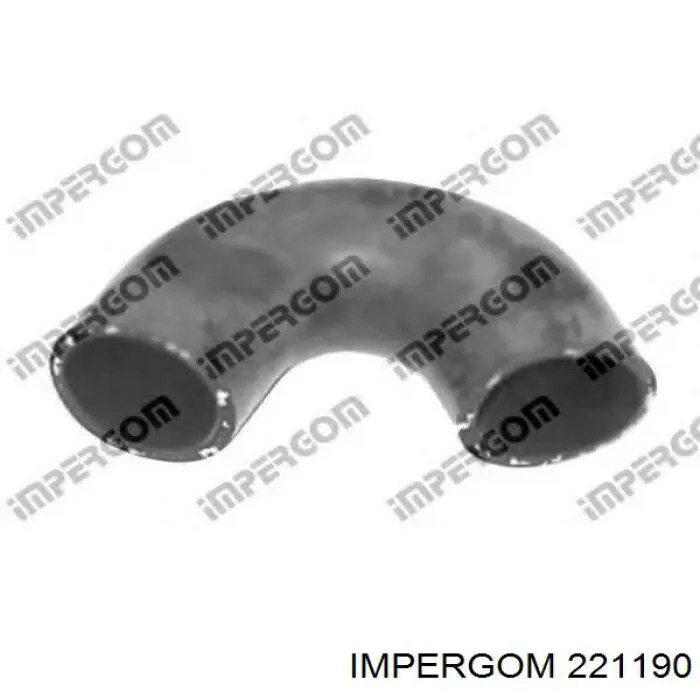 Przewód (króciec) chłodnicy górny Impergom 221190 cena, od 30,04 USD