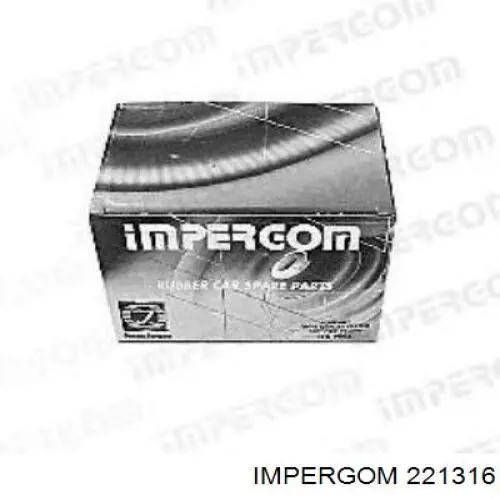 Do koszyka 221316 Impergom Przewód (króciec) chłodnicy górny