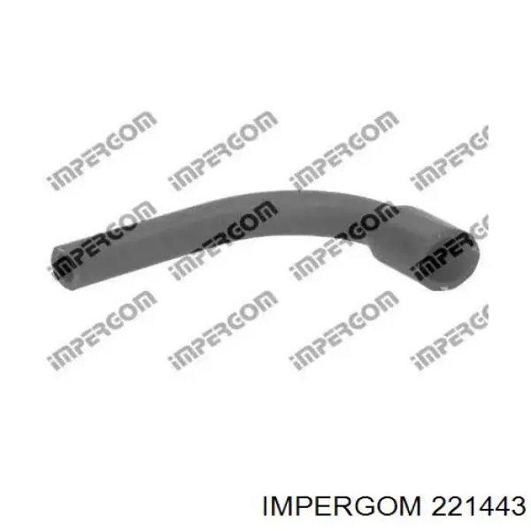 Do koszyka 6302610 Opel Przewód (króciec) chłodnicy górny