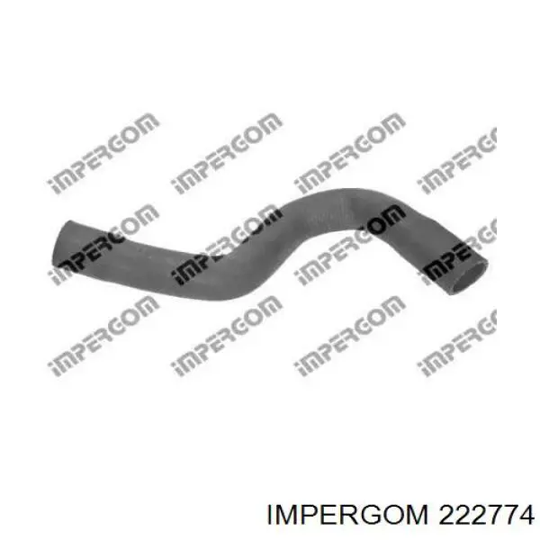 222774 Impergom Przewód (króciec) chłodnicy górny