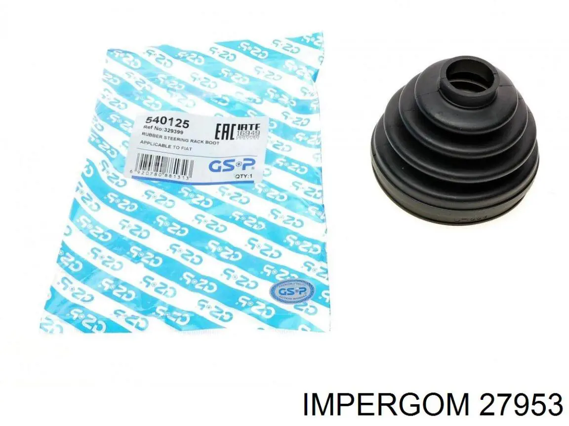 Osłona przegubu homokinetycznego półosi przedniej zewnętrzna Impergom 27953 cena, od 14,57 USD