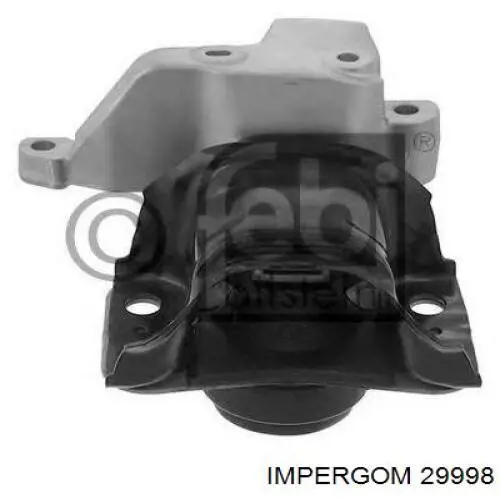 Poduszka (podpora) silnika lewa 1369381080 Fiat/Alfa/Lancia