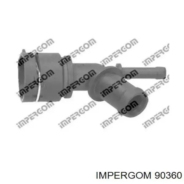 Do koszyka 90360 Impergom Kołnierz przewodu płynu chłodzącego (wg kodów 6Q0122291F i 1J0121619A VAG)
