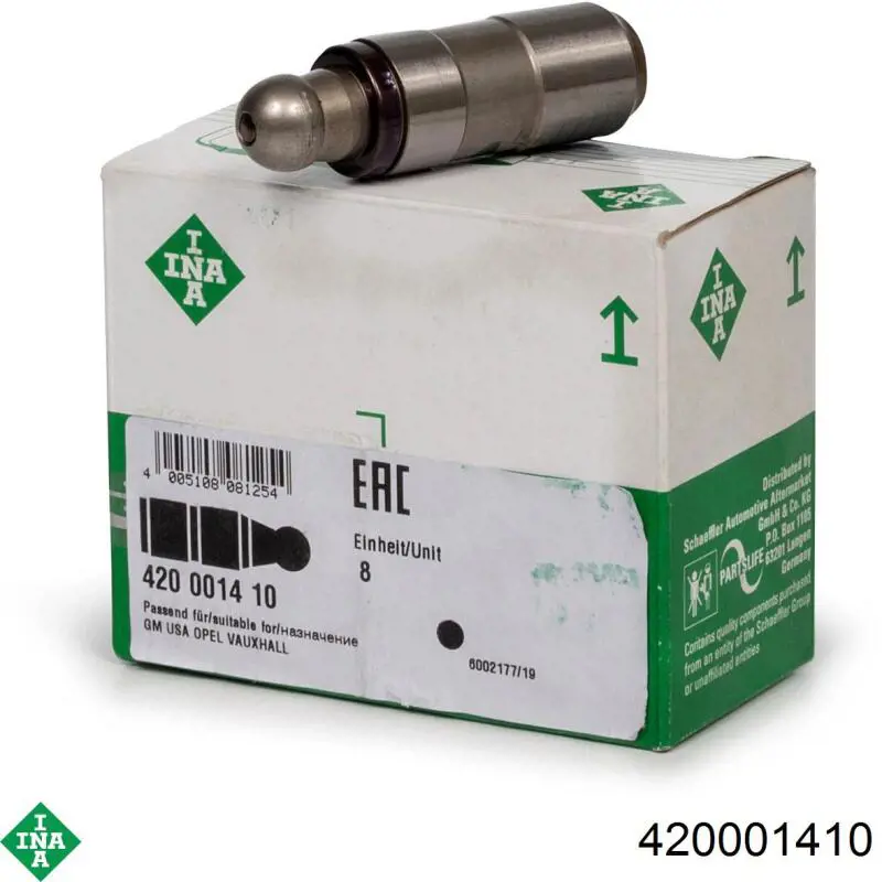 Kompensator hydrauliczny (popychacz hydrauliczny), popychacz zaworu INA 420001410 cena, od 9,60 USD