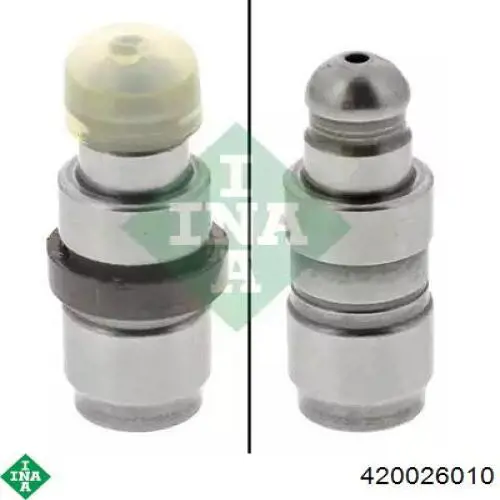 420026010 INA Kompensator hydrauliczny (popychacz hydrauliczny), popychacz zaworu