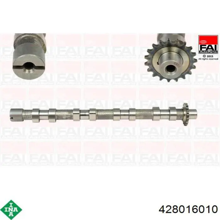 Wał rozrządu silnika ssący, dolotowy INA 428016010 cena, od 76,62 USD