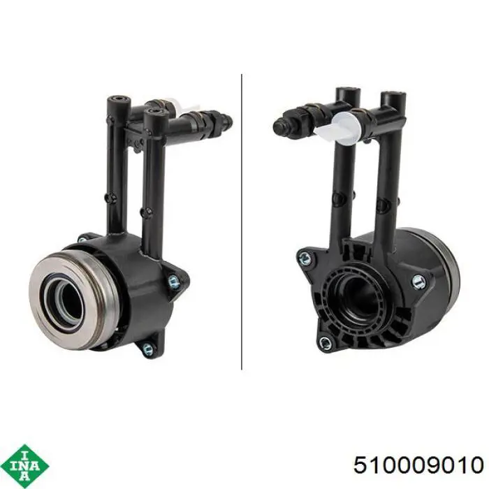 510009010 INA Cylinder roboczy sprzęgła (wysprzęglik) w komplecie z łożyskiem wyciskowym