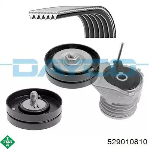 Pasek napędowy mechanizmów, zestaw INA 529010810 cena, od 110,91 USD