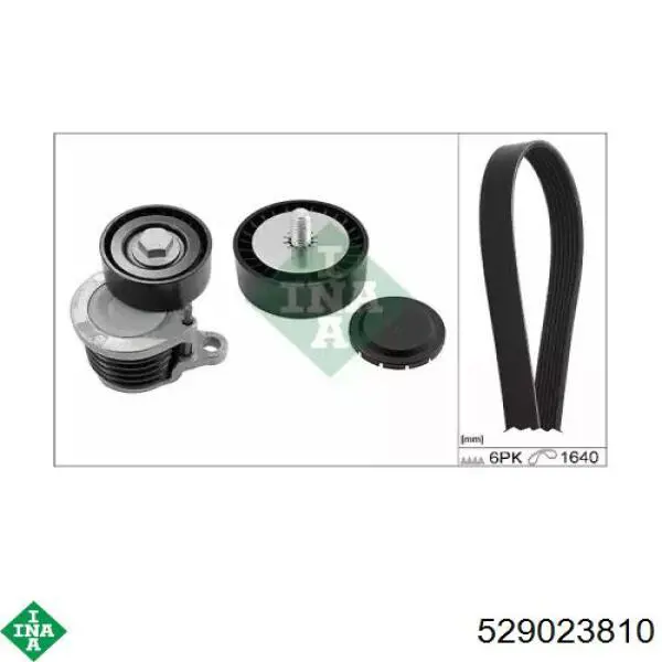 529023810 INA Pasek napędowy mechanizmów, zestaw