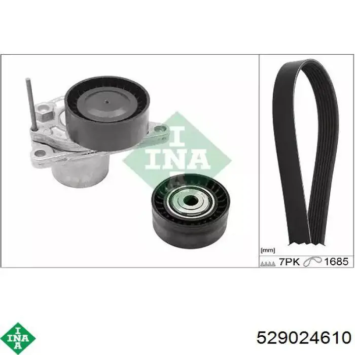 529024610 INA Pasek napędowy mechanizmów, zestaw