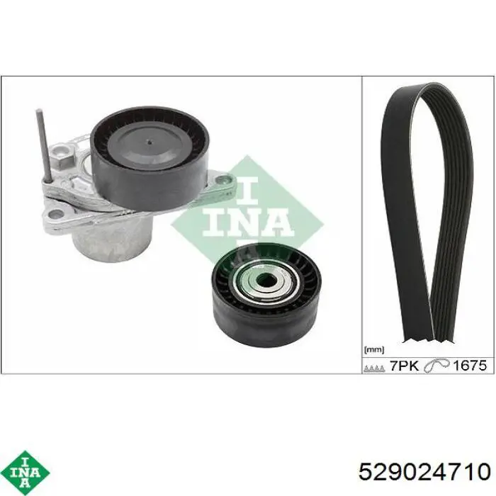 529024710 INA Pasek napędowy mechanizmów, zestaw