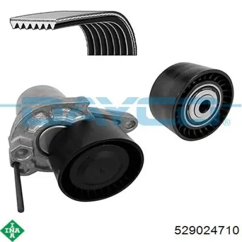 Pasek napędowy mechanizmów, zestaw INA 529024710 cena, od 149,31 USD